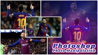 Photo manipulation of messi tutorial