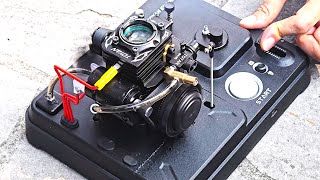 TOYAN FS-S100AT 4 Stroke Nitro General Engine Unboxing & Review #stirlingkit #enginemodel