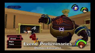 KH Final Mix (KH HD I.5 + II.5 ReMIX - PS4) Olympus Coliseum I - Event: Preliminaries