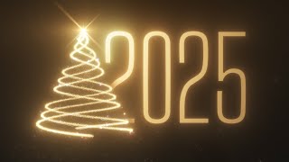 Christmas and New Year Intro 2025 - Twinkling Christmas Intro Template