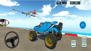 Monster Truck Stunts Game Video - Ramp Stunts Gameplay - Monster Truck Game Video - Android Gameplay