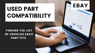 Parting out cars for money: How to look up part compatibility easily and make money on eBay