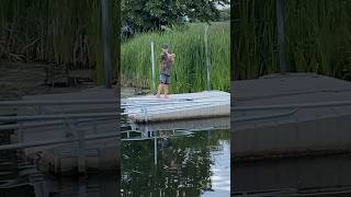 Lil man catches nice pike on a spoon!!! #pike #fish #pikefishing