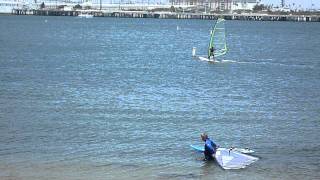 Memorial Day Bike Tour 2011 - Cabrillo Beach Windsurfers