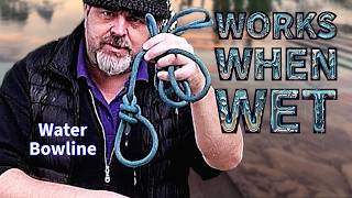 WET and SLIPPERY Ropes No Problem With This Water Bowline #video #howto #knot