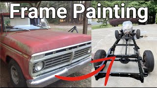 Painting The Frame of The F-100 (Pt. 2)