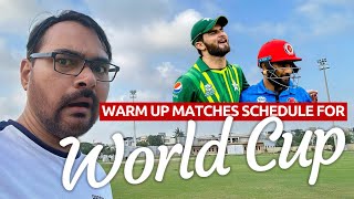 ICC T20 World Cup Cricket 2024 Warmup Matches