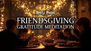 FRIENDSGIVING Meditation at Hogwarts | Gratitude & Appreciation for THANKSGIVING