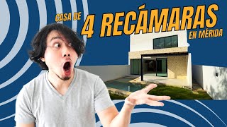 Venta de Casa con 4 Recámaras en Privada Residencial a  solo 10 minutos de Puerto Progreso🌴/ 8.5 MDP