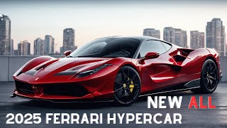 Look! Advanced design and technology behind the wheel of the 2025 Ferrari Hypercar