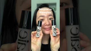 Starglow v.s. Warmglow glowy super gel✨🥰 #makeup #makeupreview #beautyreviews #beauty #glowymakeup