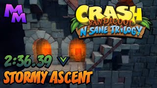 Crash Bandicoot: N. Sane Trilogy - Stormy Ascent - 2:36.39 [PB]