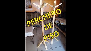 Perchero de piso #carpinteria #madera #hagaloustedmismo