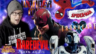 MARVEL STUDIOS LOOK AHEAD REACTION!! Disney+ | Daredevil: Born Again | Ironheart | What If Season 3