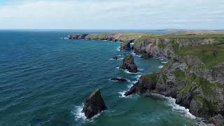 Bedruthan steps from above 19/4/24