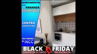 Apto 2 dorms varanda gourmet, lazer no rooftop