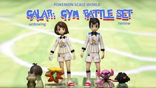 Pokemon Scale World Galar Gym Battle Set Unboxing & Review