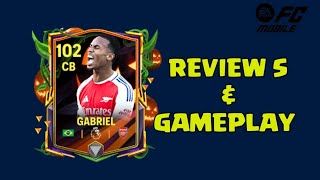 REVIEWS E GAMEPLAY : ZAG GABRIEL GER 102 | FC MOBILE 25