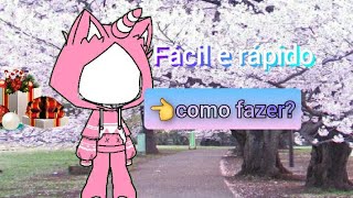 como fazer pijama bonito no gacha club!