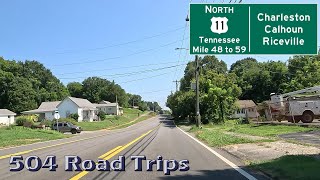 Road Trip #922 - US-11 N - Tennessee Mile 48-59 - Charleston/Calhoun/Riceville