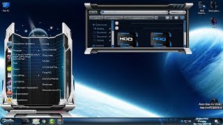 Windows 10 futuristic theme - Windows 10 custom theme SkyLab - WindowBlinds Premium theme