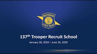 137th Trooper Recruit School Graduation