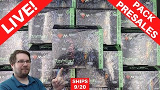 🔴LIVE! Duskmourn Collector & Play Pack Presales & Mass Opening #MTG Ships Prerelease Day 9/20