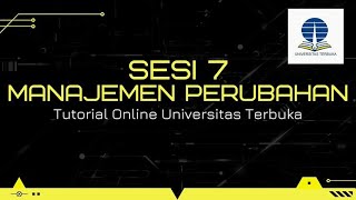 SESI 7 TUTON MATKUL MANAJEMEN PERUBAHAN