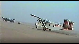 Mauritania desert rescue of a damaged Skyvan.