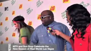 Cee-Lo and Sun Drop Girl