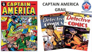 CAPTAIN AMERICA #9 | 1st Boy Commandos | Timely | DC | Golden age Haul | Detective Comics