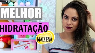 Melhor Hidratação Caseira com MAIZENA