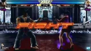 Tekken Strike JDCR (Heihachi/A. King) vs Noname (Nina/Law)