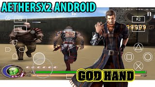 LIVE GOD HAND PS2 DI AETHERSX2 ANDROID  DOUBLE HAND part 1