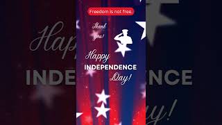 HAPPY INDEPENDENCE DAY! • 2023 | #shorts #freedom #independenceday #positive