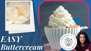 The Best (Easiest) Buttercream Frosting EVER!!