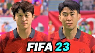 FIFA 23 | ALL SOUTH KOREA PLAYERS REAL FACES