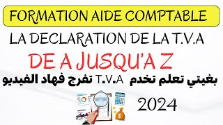 DECLARATION DE LA TVA (Formation aide comptable)