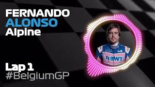 Idiot! THIS GUY ONLY KNOWS HOW TO DRIVE WHEN STARTING FIRST - Fernando Alonso