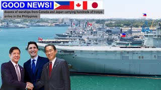 Big Surprise! 50 Canadian And Japanese Warships Full Of Secret Weapons Arrive In Philippines