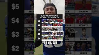 Build Your Fictional NFL Team With $15… #shorts #nfl #viral