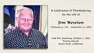 Jim Newton Memorial Service