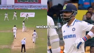 Virat Kohli Wicket Today Match | Virat Kohli Emotional After Out 0(9) Against Nz |Virat Kohli Wicket