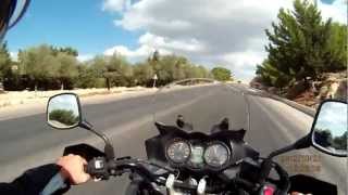 V-STROM turning 130 khm Greece-Rhodes