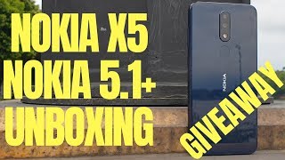 NOKIA X5 AKA NOKIA 5.1 PLUS Review Unboxing Hands-on Hindi INDIA