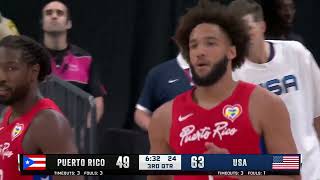 Puerto Rico vs USA  August 7, 2023