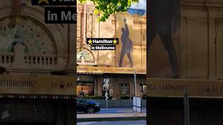 Watched Hamilton in Melbourne showing in Her Majesty's Theatre #hamilton #theatre #melbourne