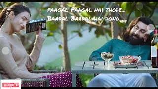 PAAGAL PAAGAL HAI THODE.. |ANIMAL NEW ROMANTIC SONG | RANBIR KAPOOR | TRIPTI  DIMRI