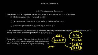 Partially Ordered Sets