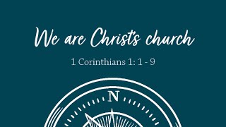 We Are Christ's Church - 9th January 2022 - Christ Central Portsmouth - #church #portsmouthchurch